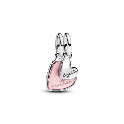 Charm Colgante Divisible Madre e Hija – Plata .925