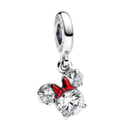Charm Minnie Disney Sparkle – Plata .925 con Circones