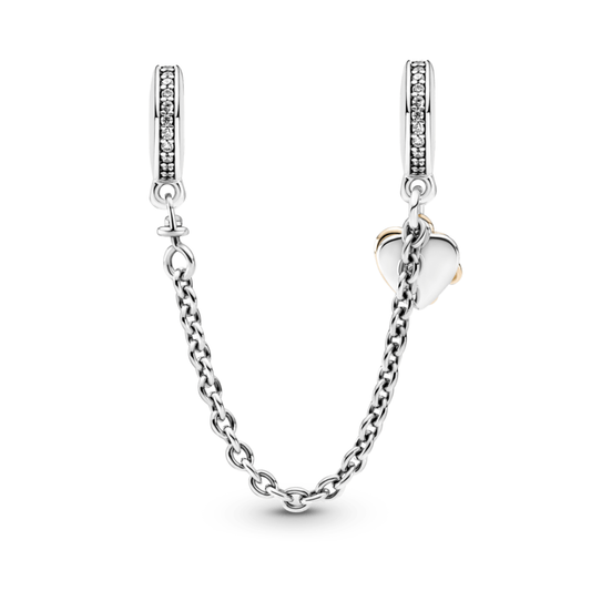Charm Cadena de Seguridad Familia – Plata .925