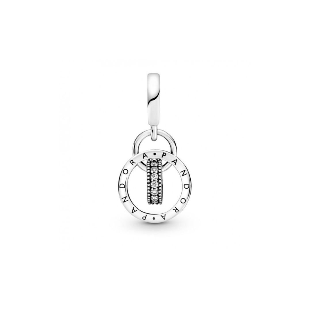 Charm Colgante Logo Pandora – Plata .925