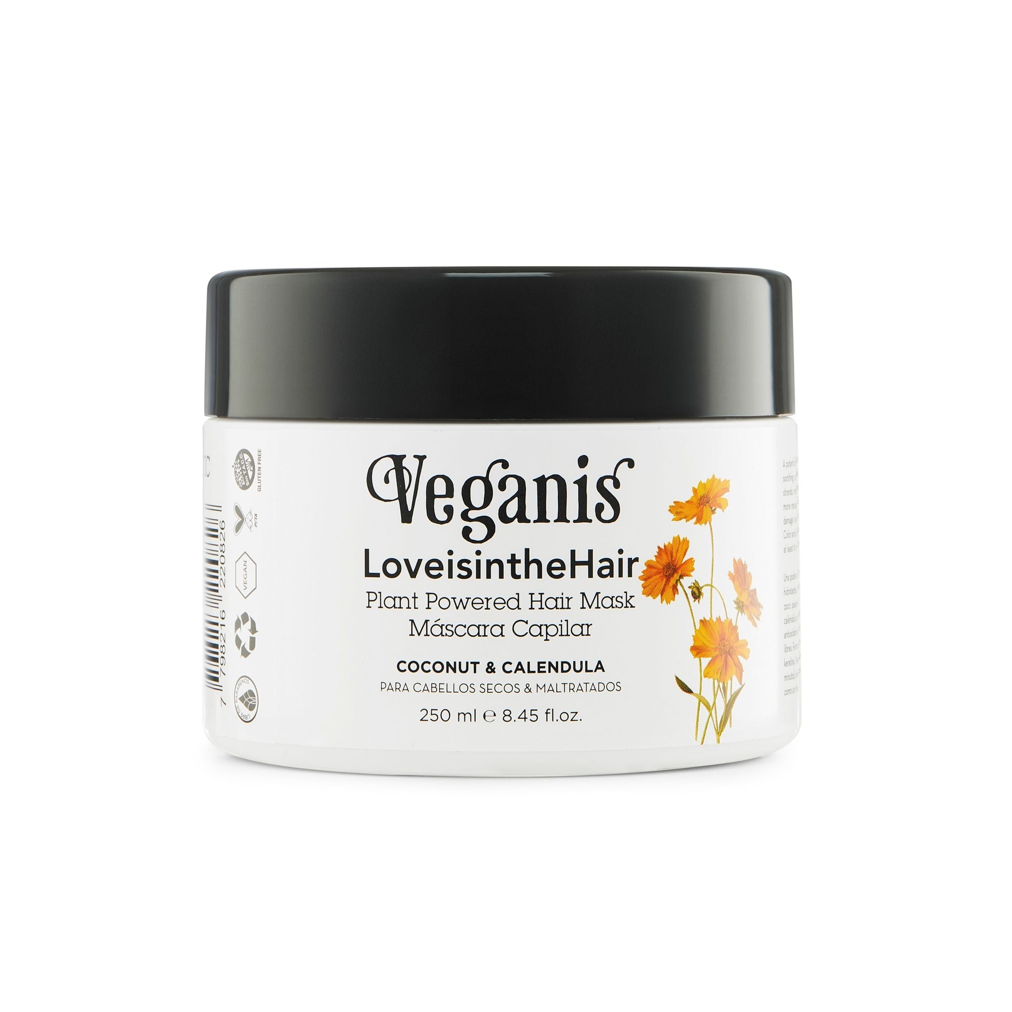 Máscara Capilar de Coco – 200 ml | Veganis