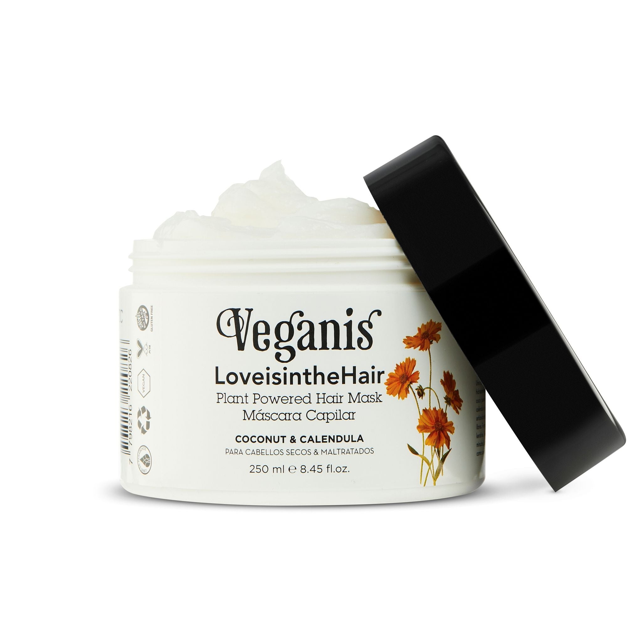 Máscara Capilar de Coco – 200 ml | Veganis