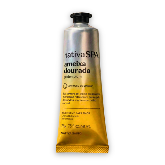 Crema para Manos Nativa SPA Ameixa Dourada – 75 g