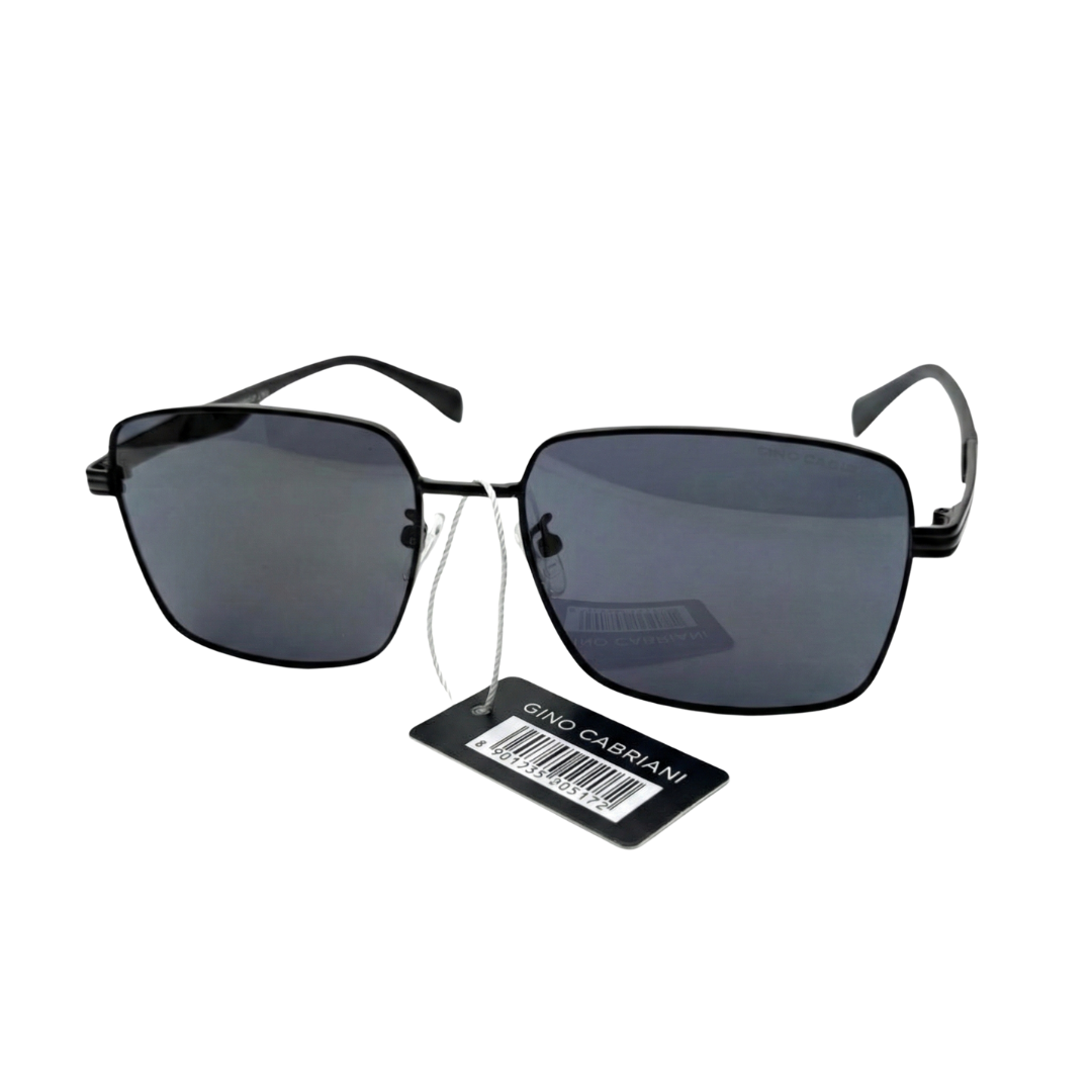Gino Cabriani Black Square: Gafas de Sol Elegancia Geométrica