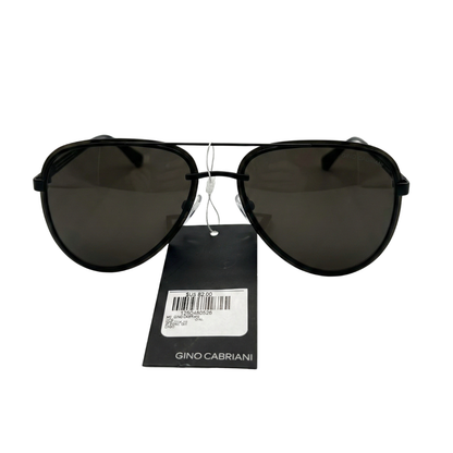 Gino Cabriani Maverick Black: Gafas de Sol Aviador Clásico