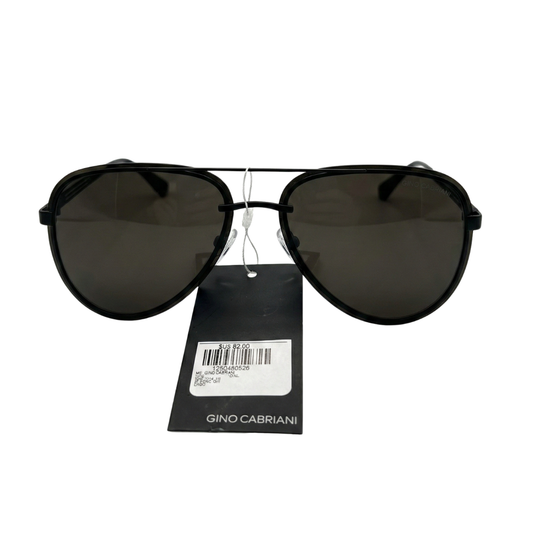 Gino Cabriani Maverick Black: Gafas de Sol Aviador Clásico