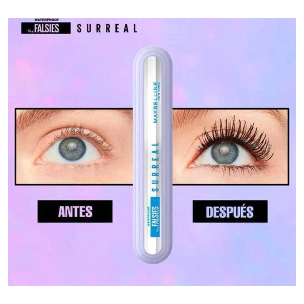 Máscara de Pestañas The Falsies Surreal Extensions – Waterproof | Maybelline