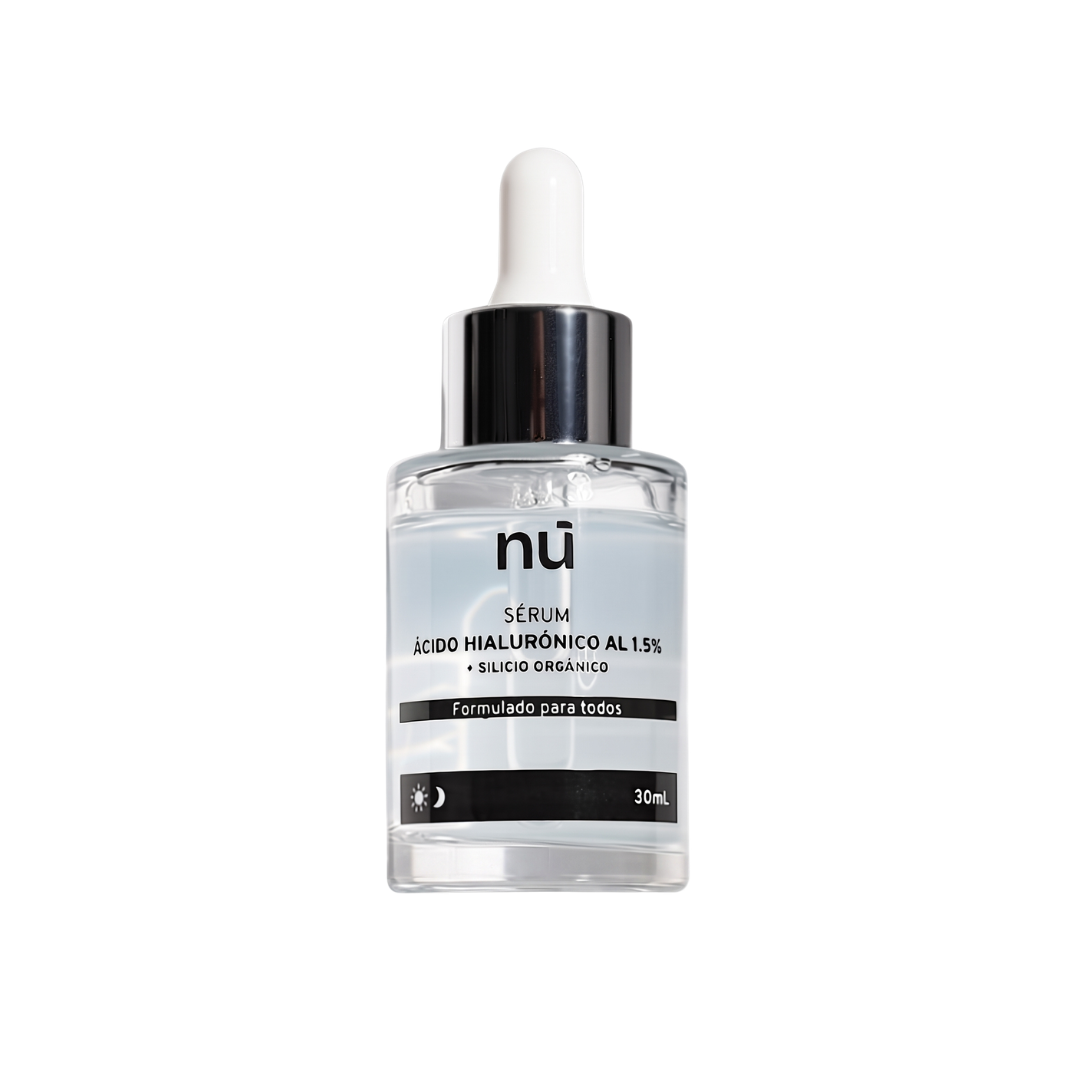 NÚ Sérum Facial Hidratante con Ácido Hialurónico – 30 ml