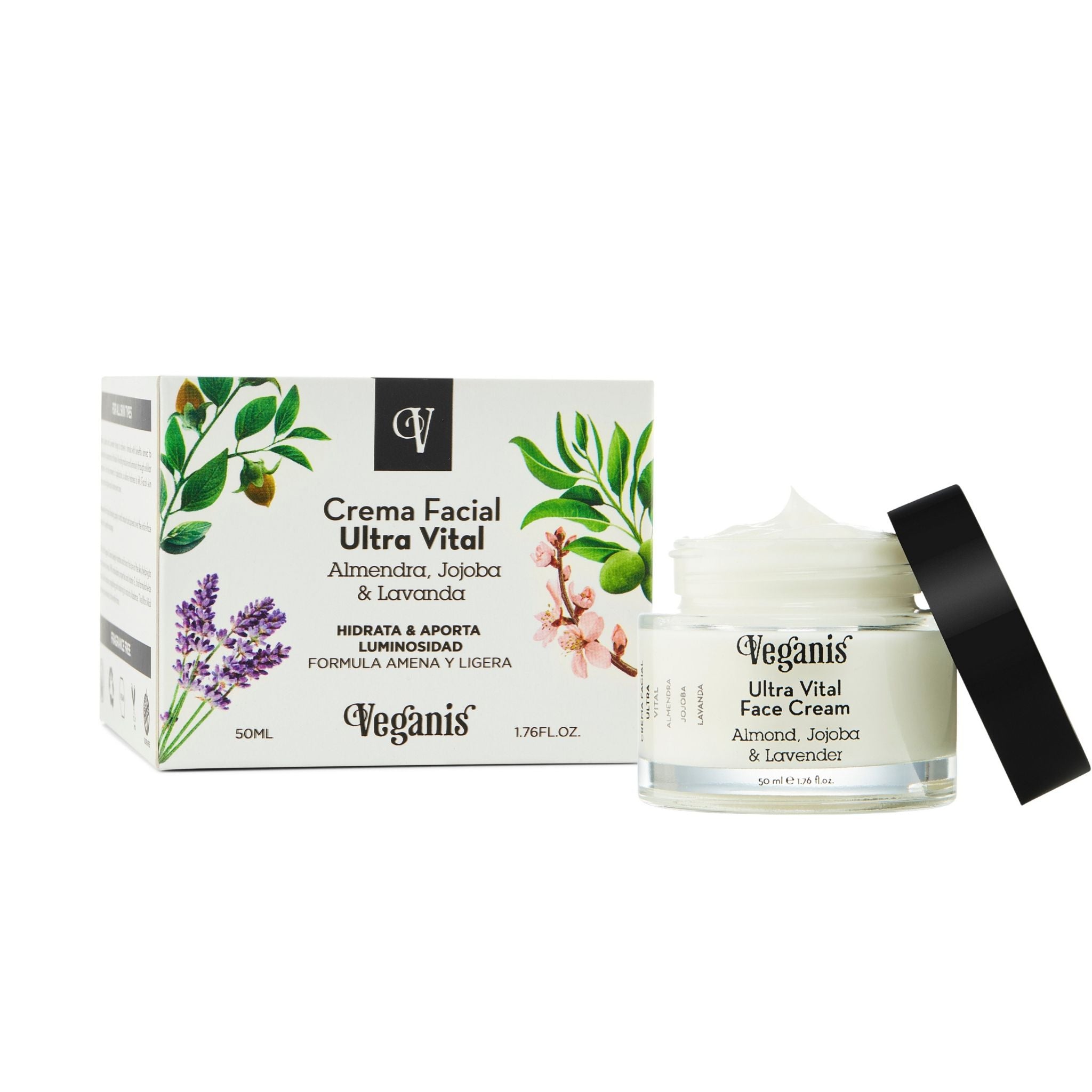 Crema Facial Ultra Vital – 50 ml | Veganis