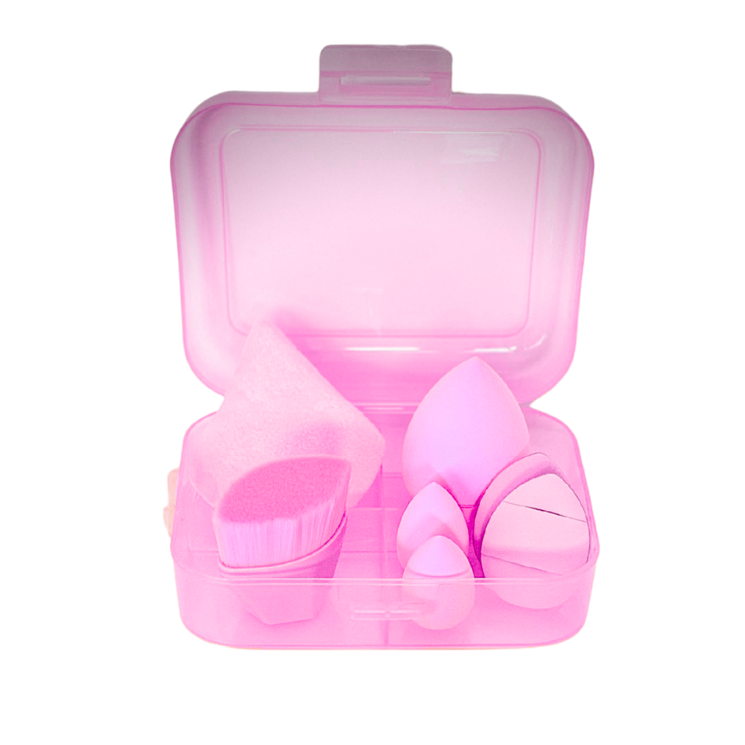 Beauty Box Rose: Set de Aplicadores Profesionales 7 en 1