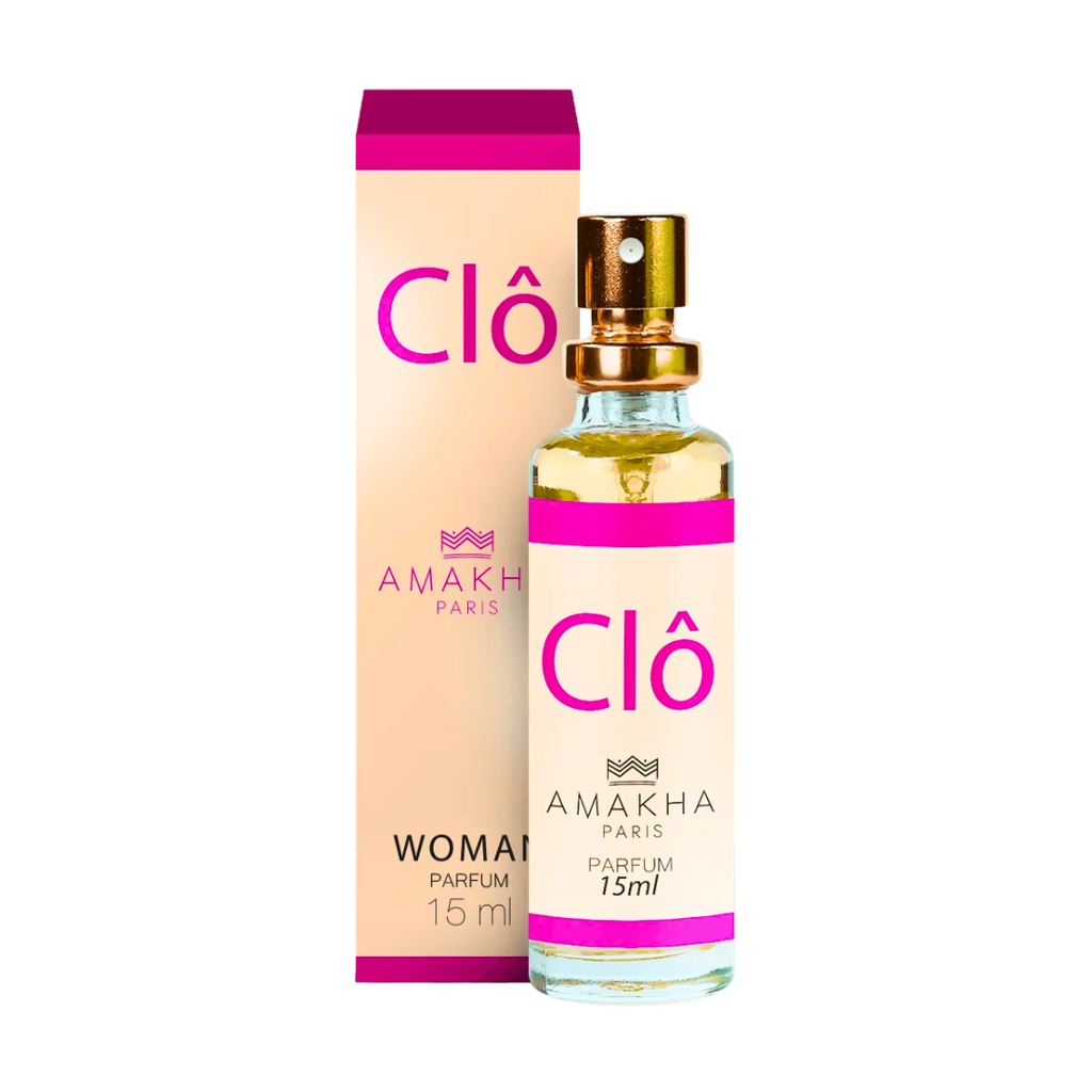 Perfume Clo - 15 ml: Femenino Floral Rosa