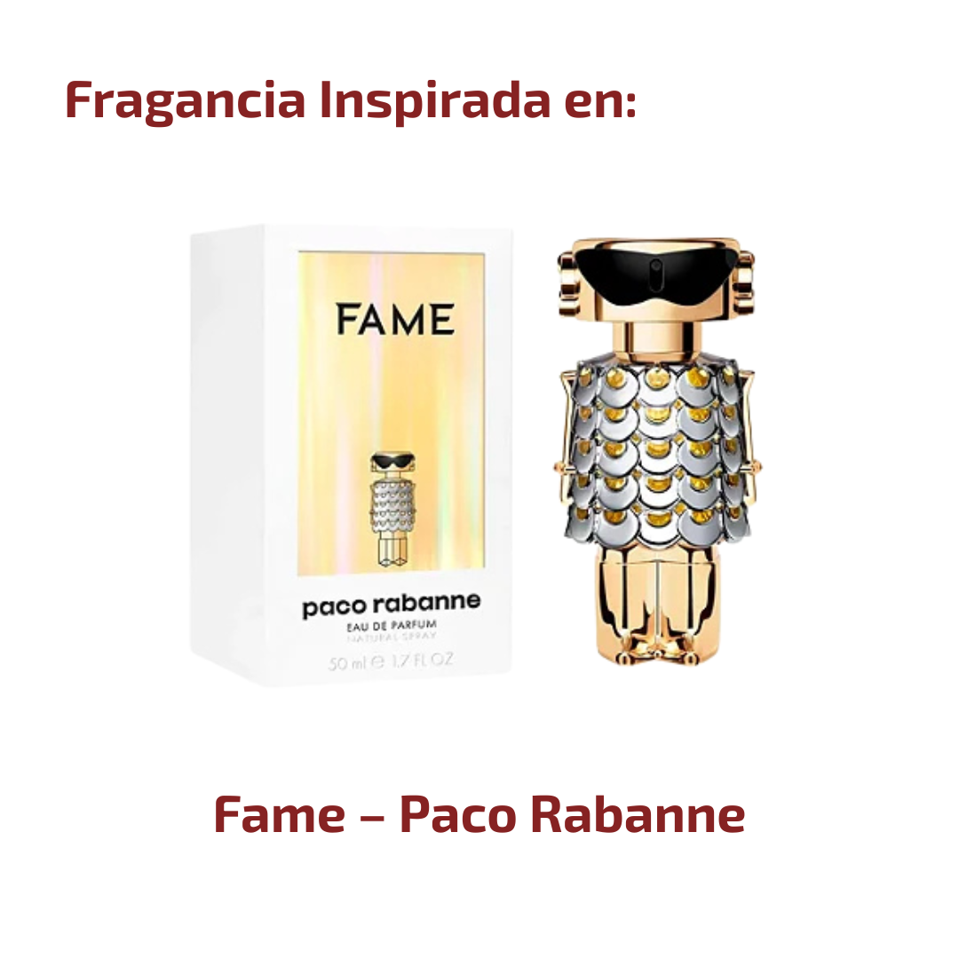 Perfume Famous – 15 ml: Femenino Almizcle Floral Amaderado