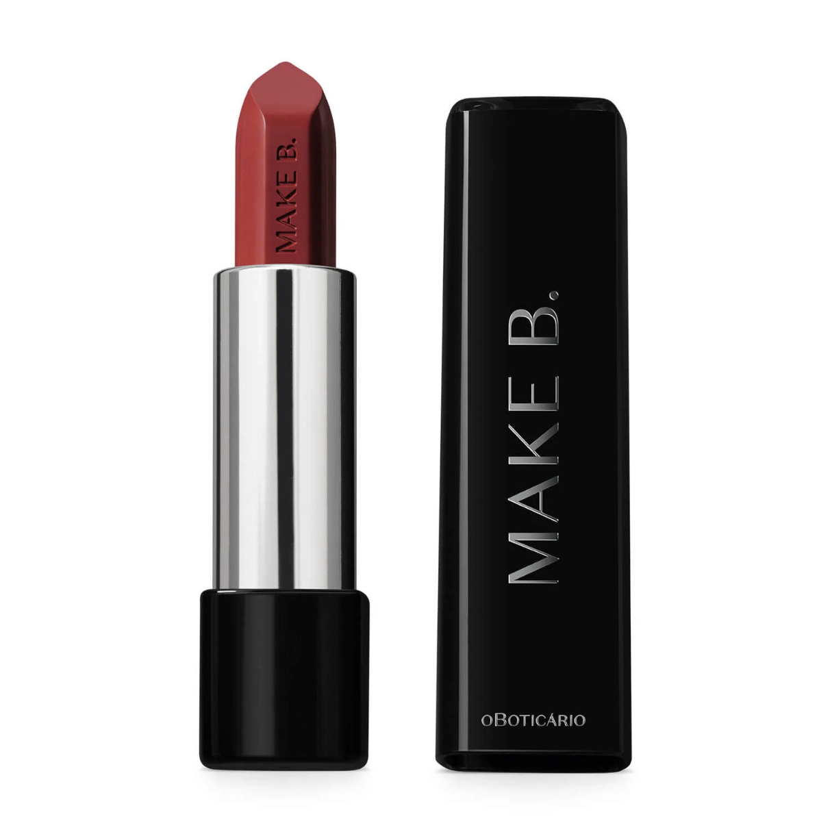 Labial Mate con Ácido Poliglutámico – Rojo Supremo – 4 g