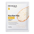 Mascarilla Facial de Tela Rice Raw Pulp | Bioaqua