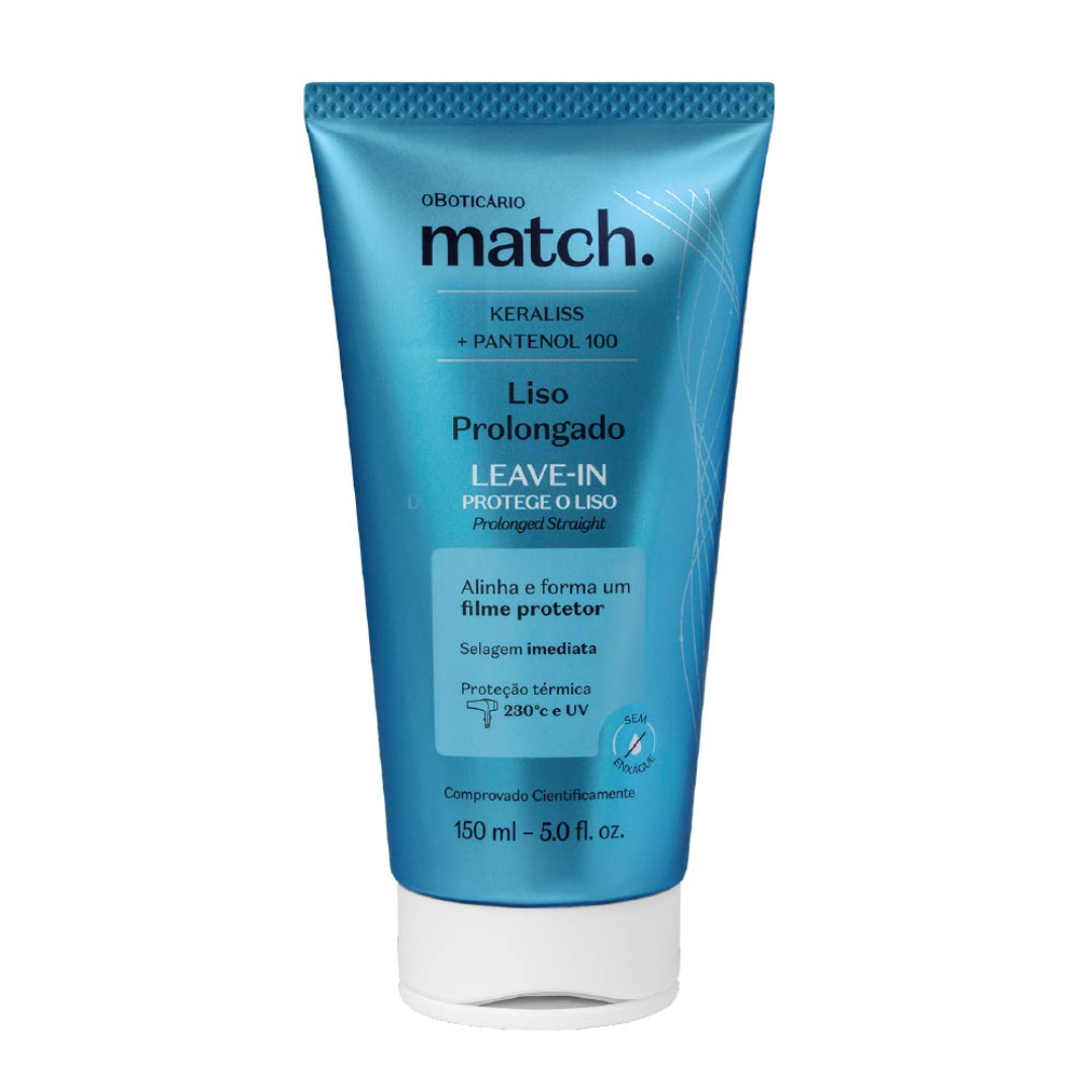 Leave-in Finalizador Match Liso Prolongado – 150 ml