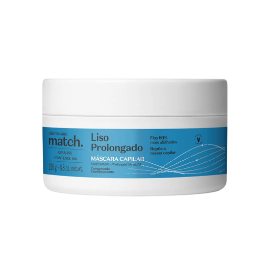 Máscara de Tratamiento Match Liso Prolongado – 250 g