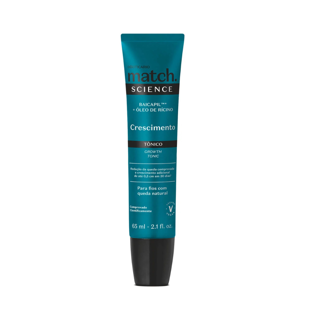 Tónico Capilar Match Science Crescimento – 65 ml