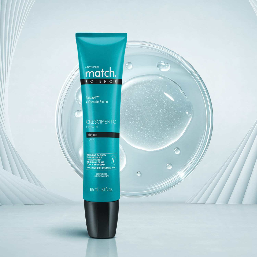 Tónico Capilar Match Science Crescimento – 65 ml