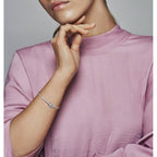 Charm Corazón Piel de Serpiente – Plata .925