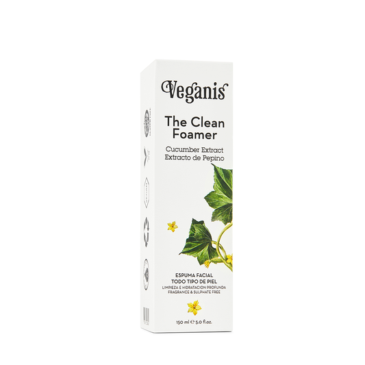 Espuma Limpiadora con Extracto de Pepino – 150 ml | Veganis
