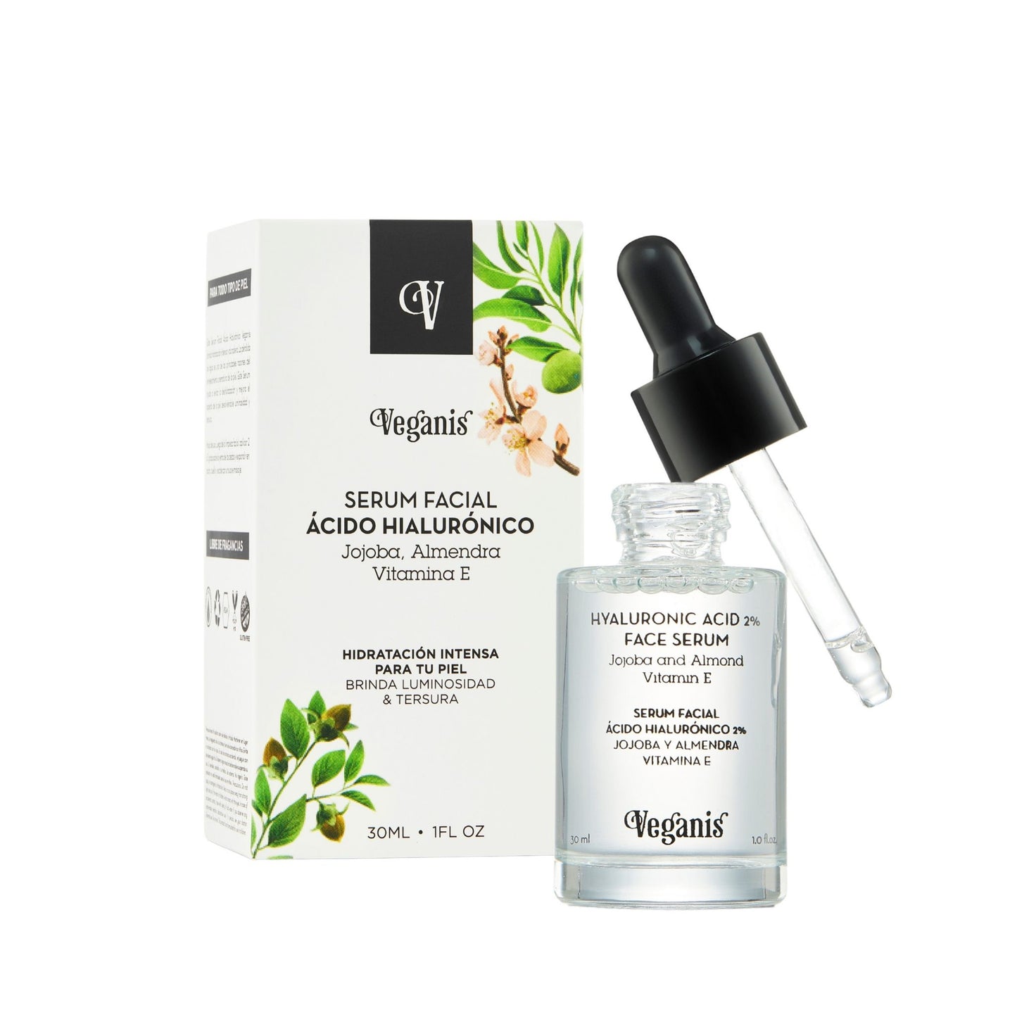 Sérum de Ácido Hialurónico 2 % - 30 ml | Veganis