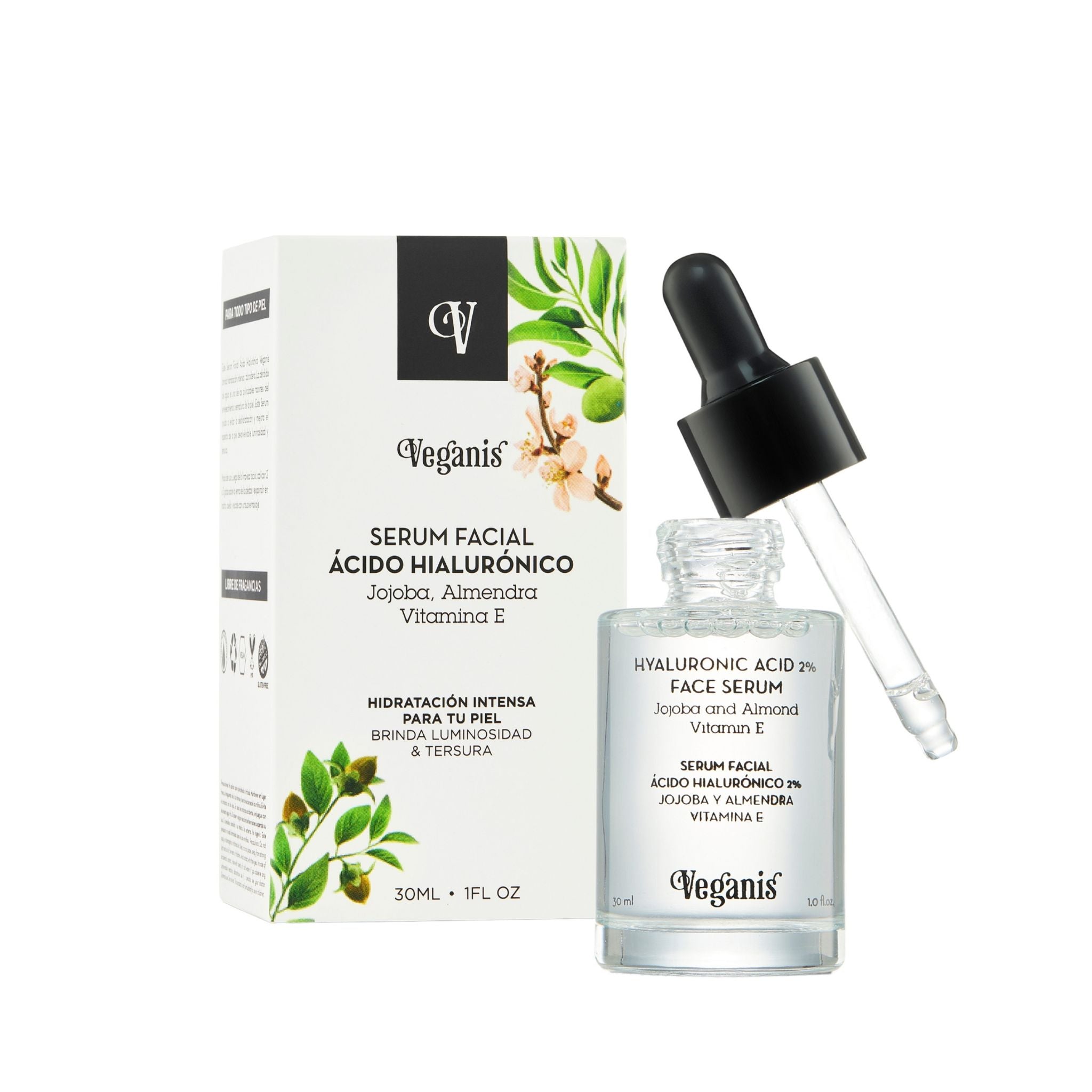 Sérum de Ácido Hialurónico 2 % - 30 ml | Veganis