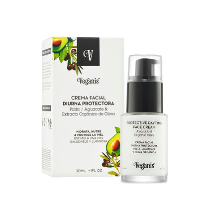 Crema Facial Diurna Protectora – 30 ml | Veganis