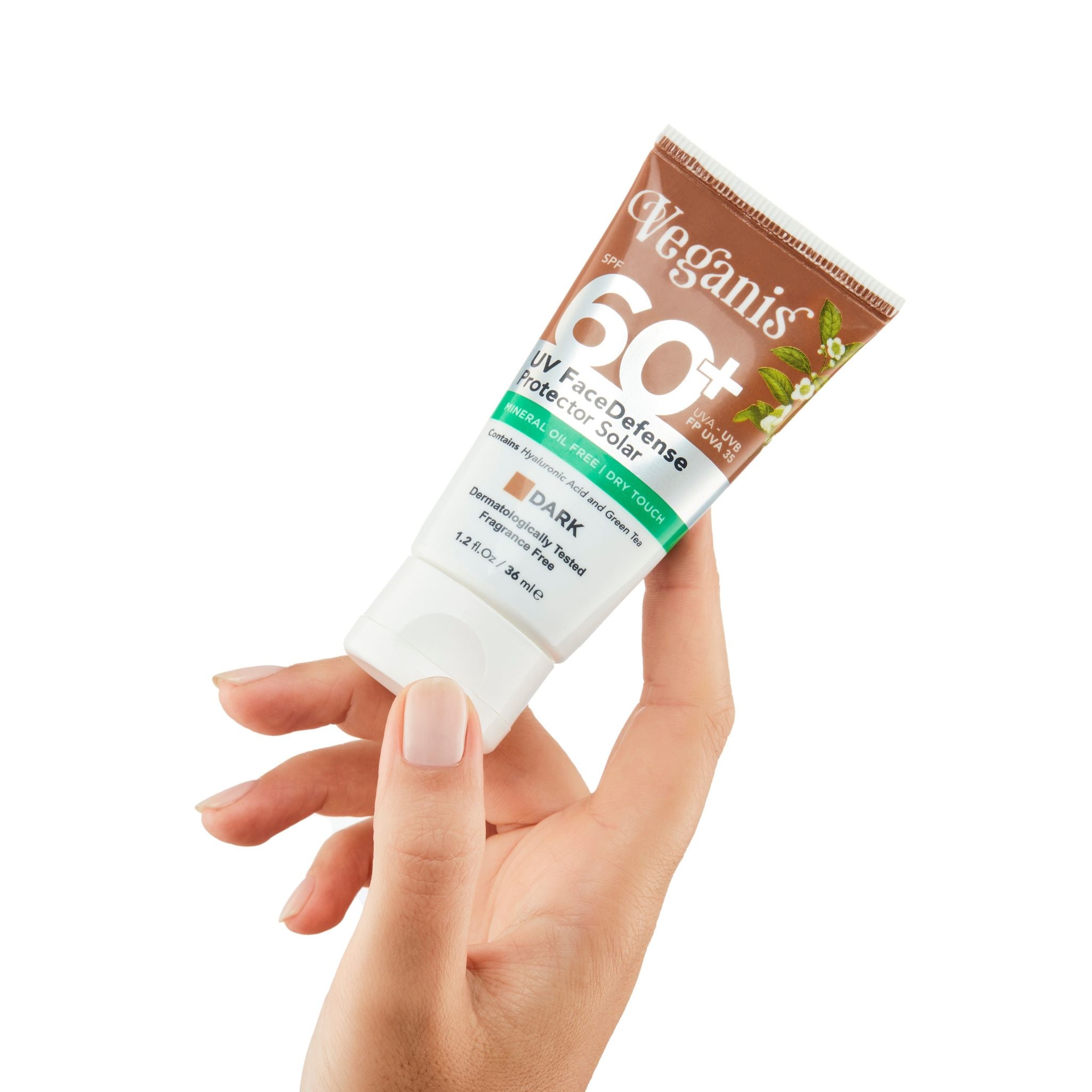 Protector Solar FPS 60 Dark – 36 ml | Veganis