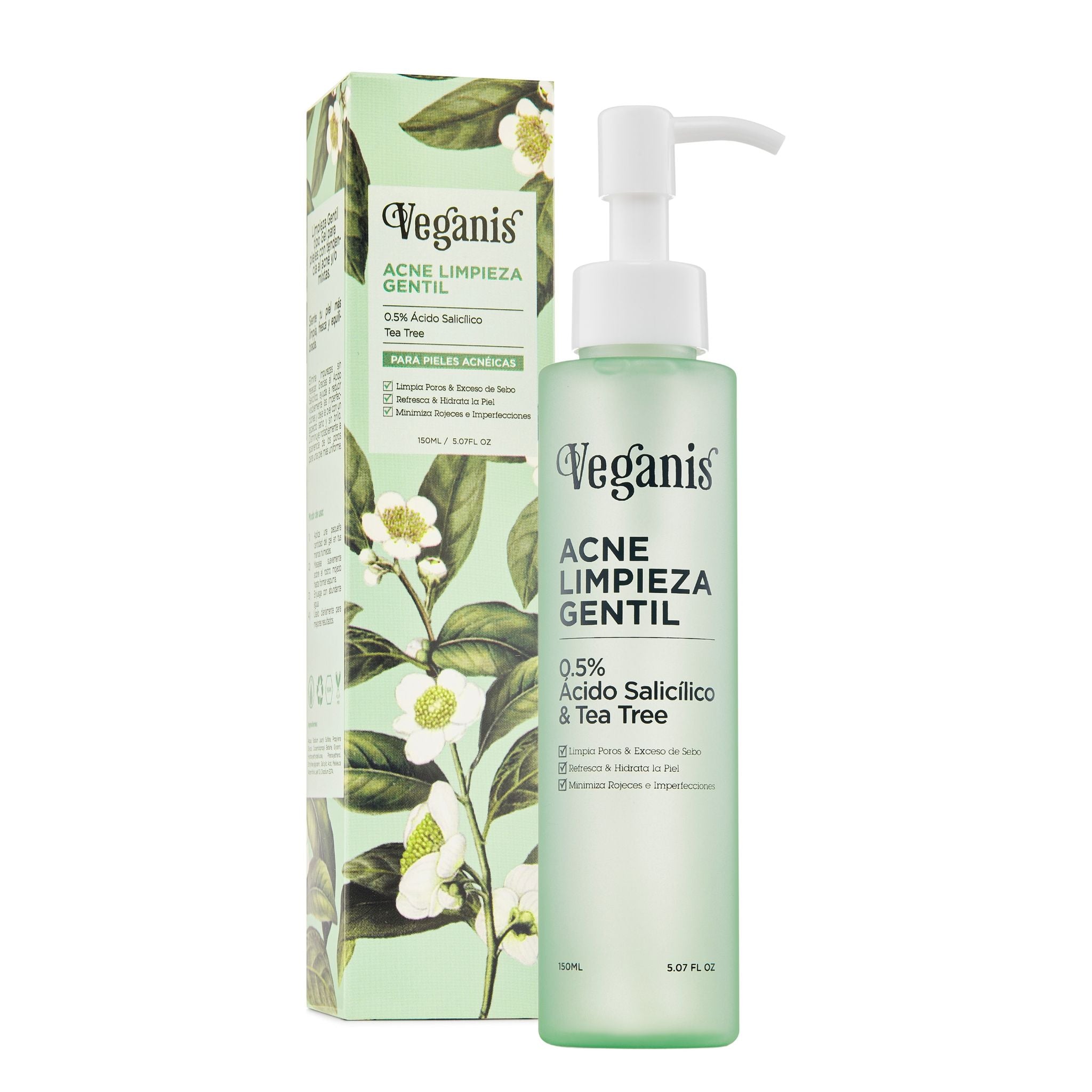 Limpieza Gentil Acne – 120 ml | Veganis
