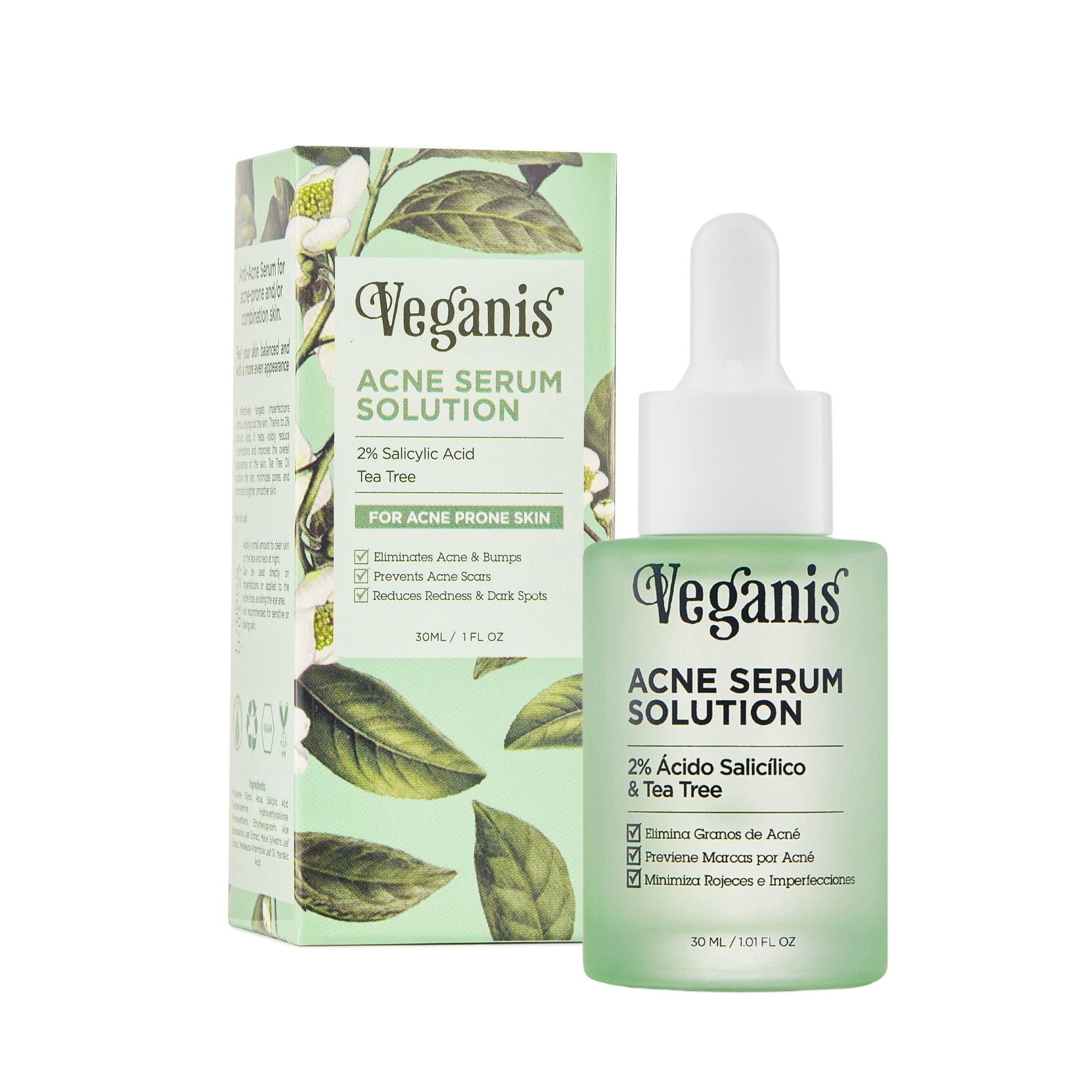 Serum Solution Acne - 30 ml | Veganis