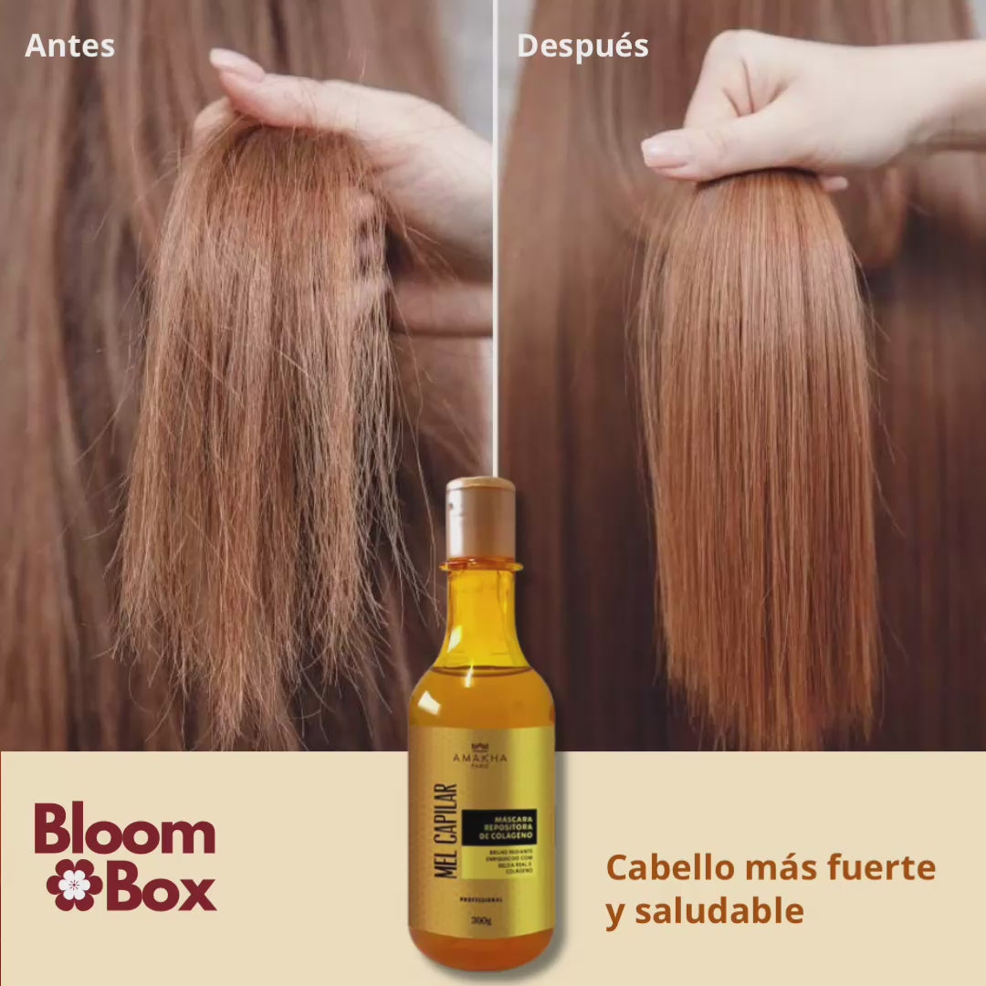 Miel Capilar Mascarilla - 300 g | Amakha Paris