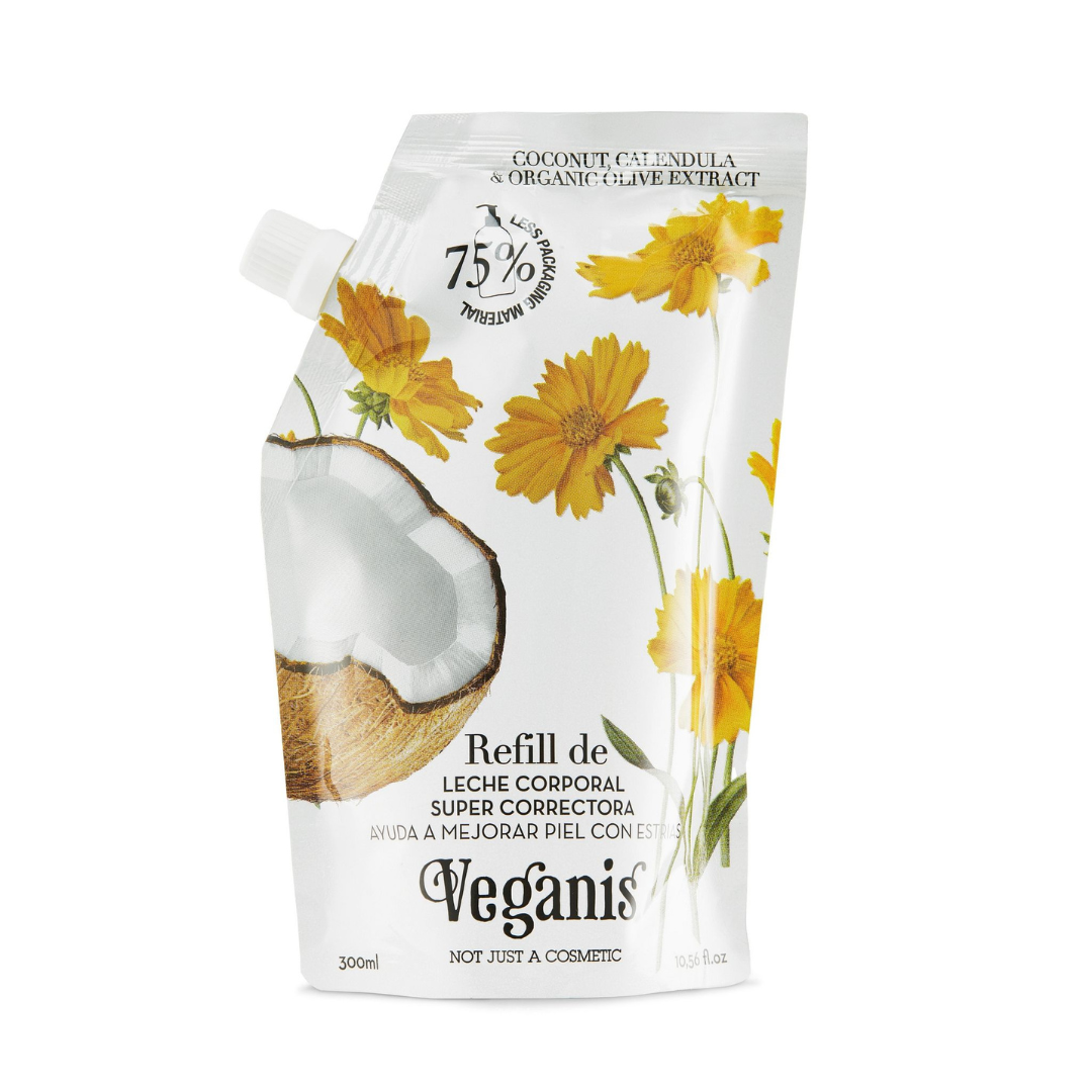 Refill Leche Corporal Veganis de Coco – Nutrición Ética y Reparación Total | Veganis