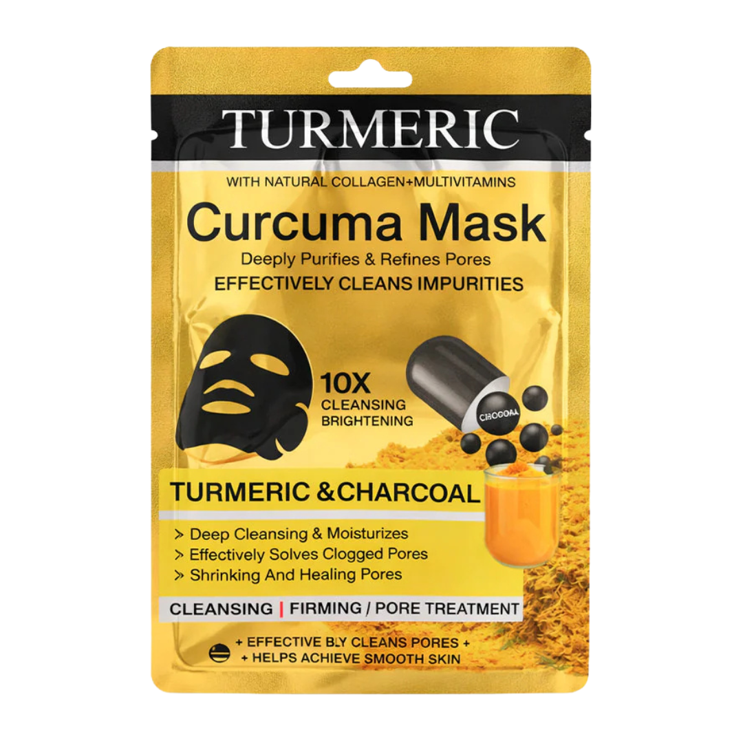 Mascarilla Limpiadora de Cúrcuma Wokali – Resplandor Natural