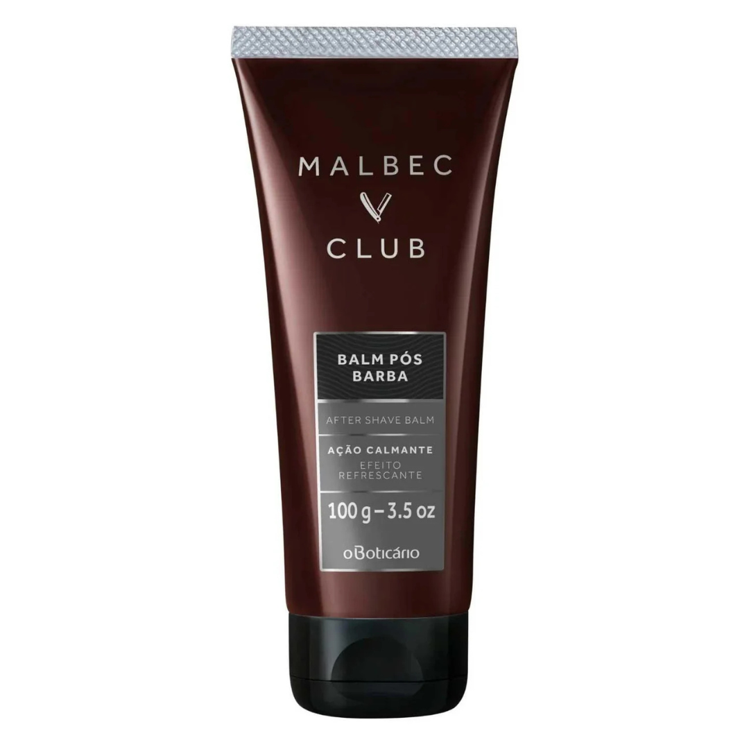Bálsamo Pos Barba Malbec Club – 100g: Alivio Inmediato y Sofisticación