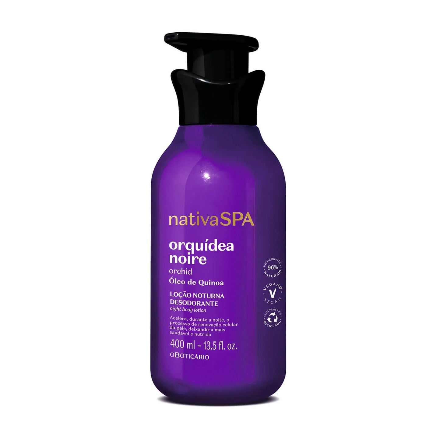 Crema Hidratante Corporal Nativa SPA Orquídea Noire – 400 ml
